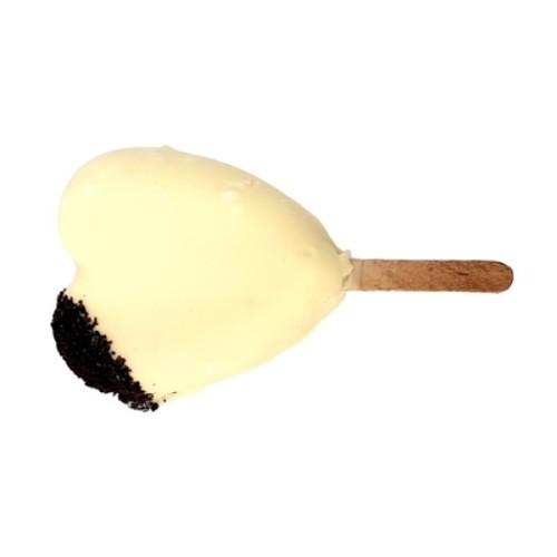 Ξυλάκι ιταλικό με παγωτό βανίλια με επικάλυψη λευκή σοκολάτα (κιλό)